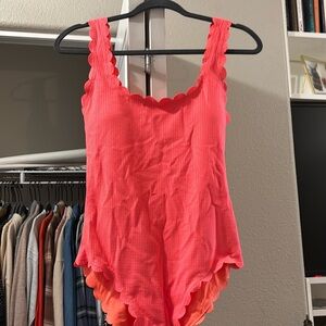 Coral swimsuit